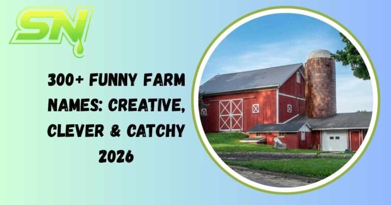 Funny Farm Names