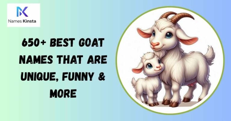 Goat Names