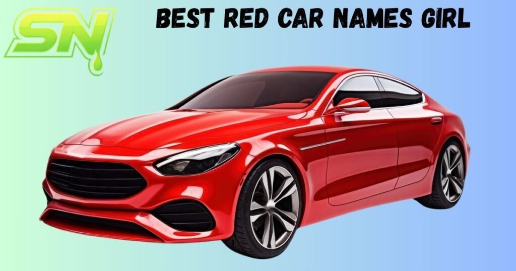 Best Red Car Names Girl
