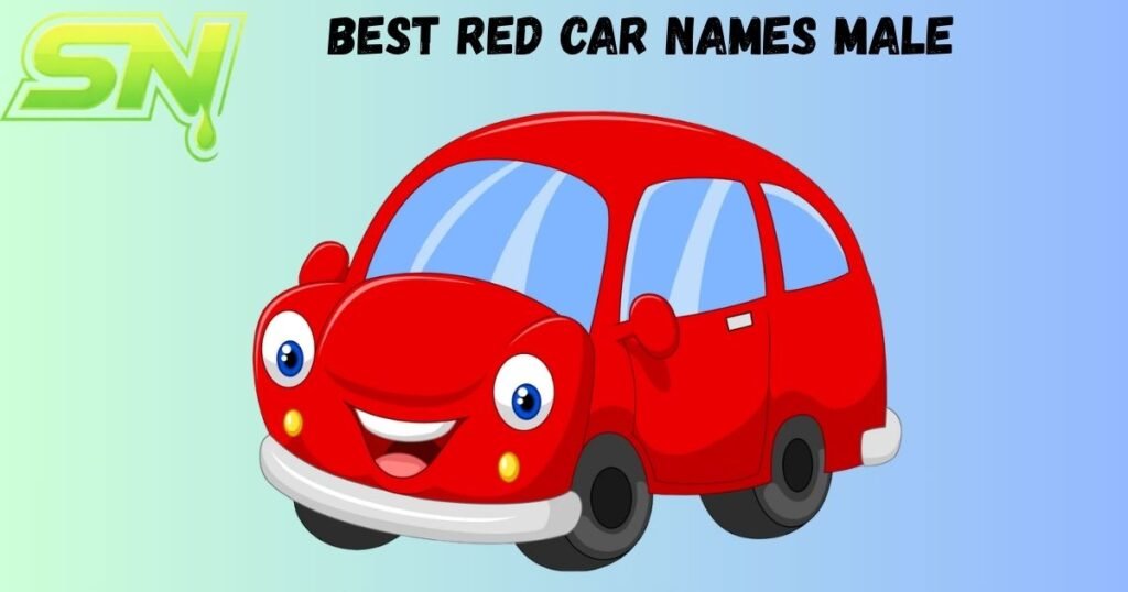 Best Red Car Names Male