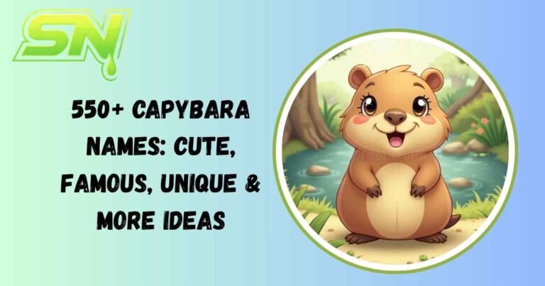 Capybara Names