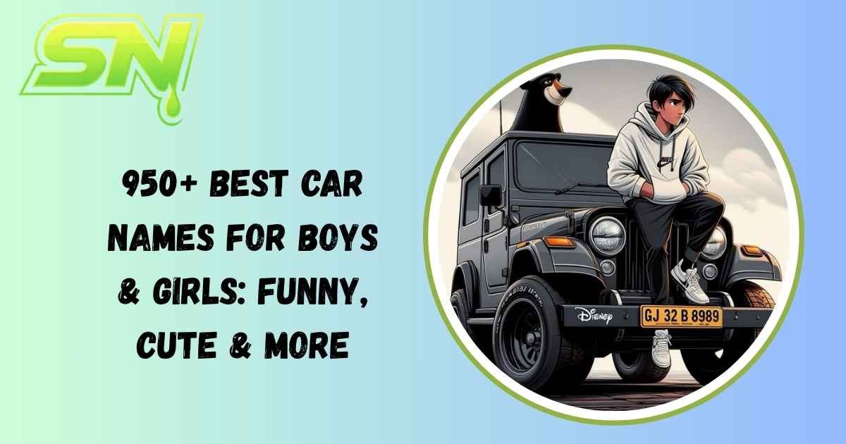 Car Names For Boys