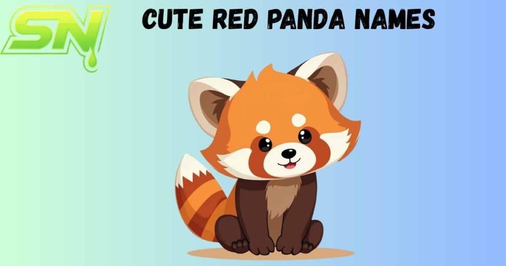 Cute Red Panda Names