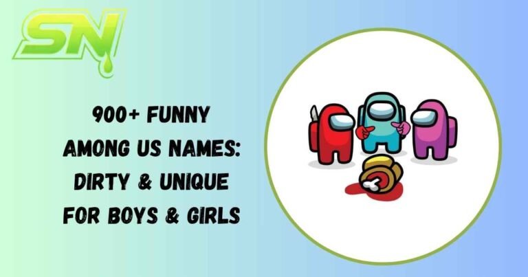 Funny Among Us Names