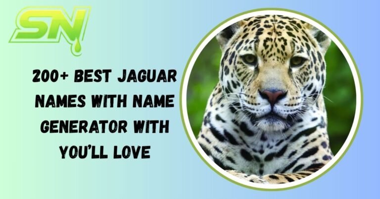 Jaguar Names