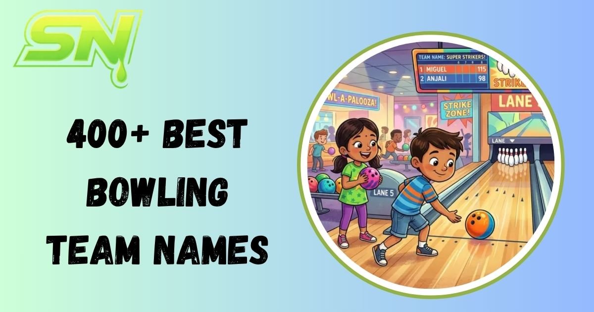 Bowling Team Names