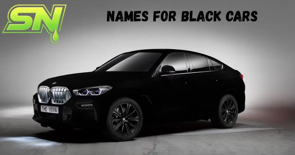 Names For Black Cars