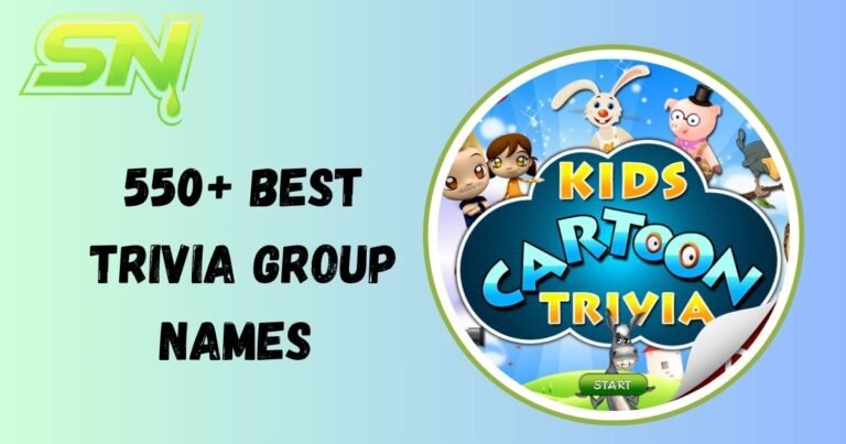 Trivia Group Names